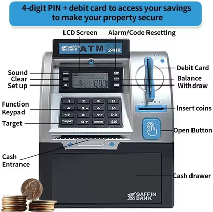 💸 Kids ATM Machine Bank