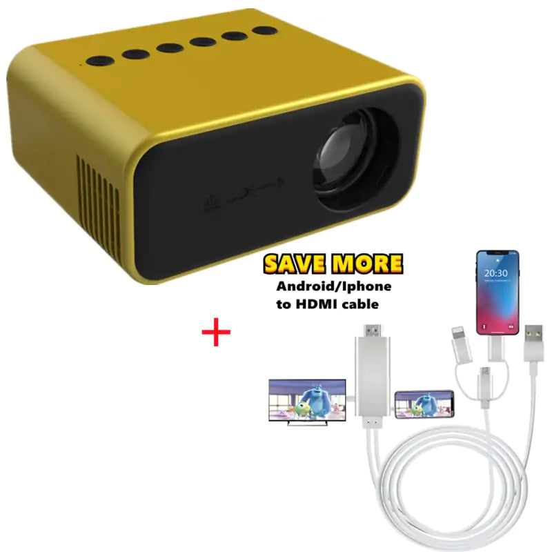 Mini Home Theater Video Projector