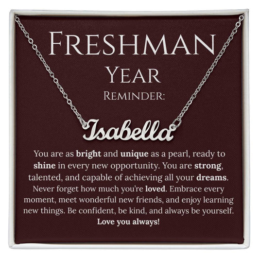 Freshman Year - Back to School Necklace #1