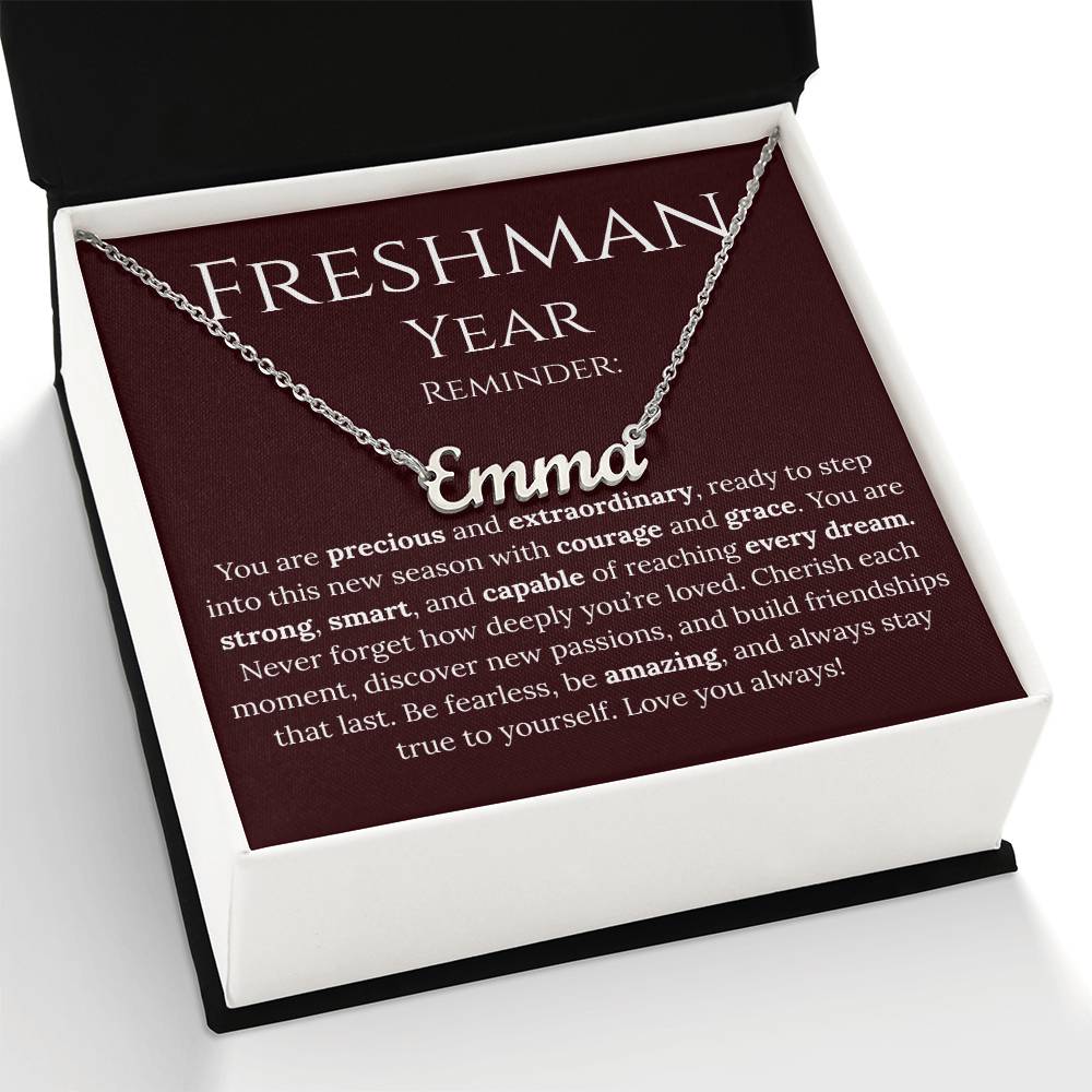 Freshman Year - Back to School Necklace #3.1