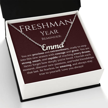 Freshman Year - Back to School Necklace #3.1