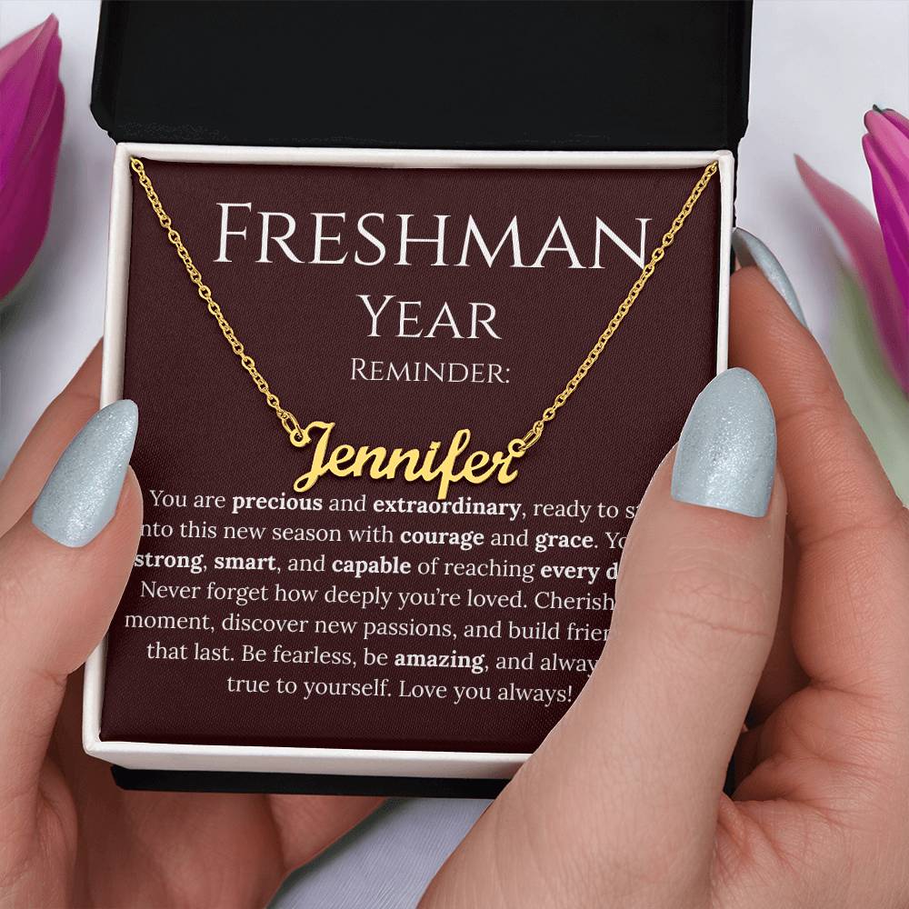Freshman Year - Back to School Necklace #3.1
