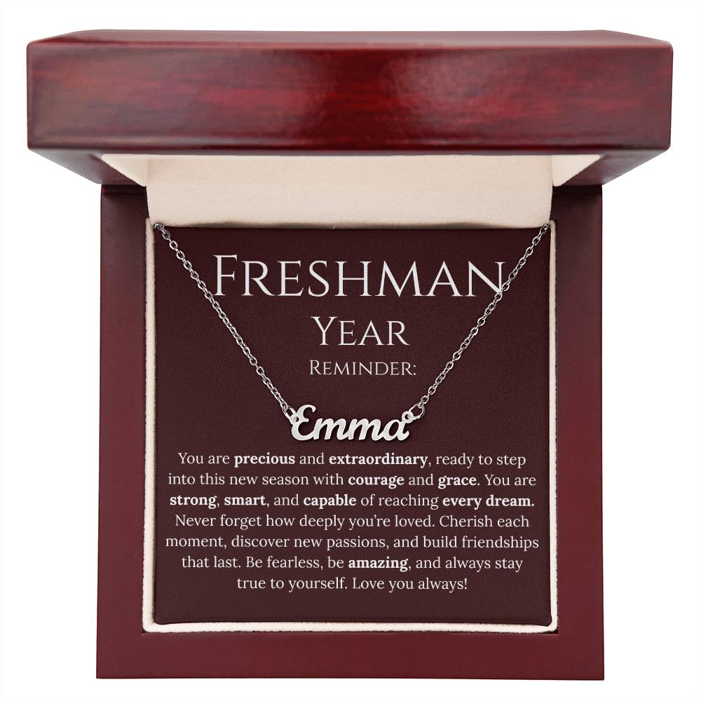 Freshman Year - Back to School Necklace #3.1