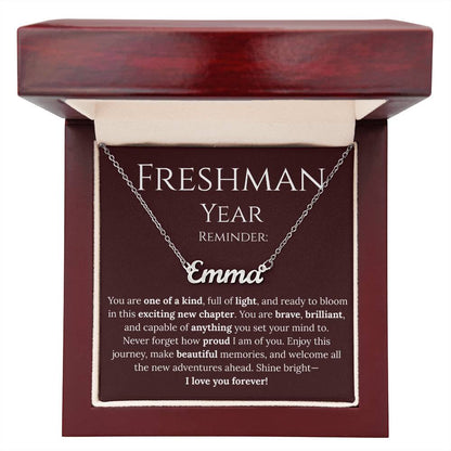Freshman Year - Back to School Necklace #2