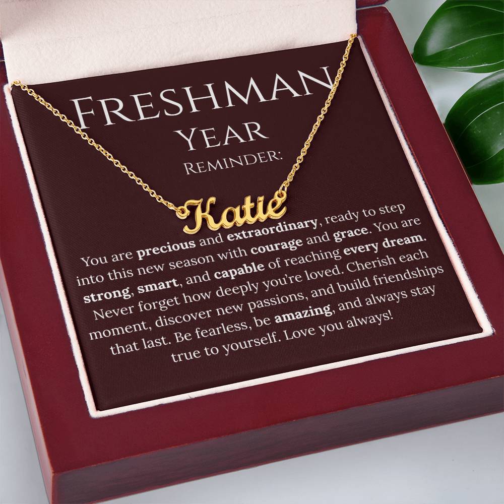 Freshman Year - Back to School Necklace #3.1