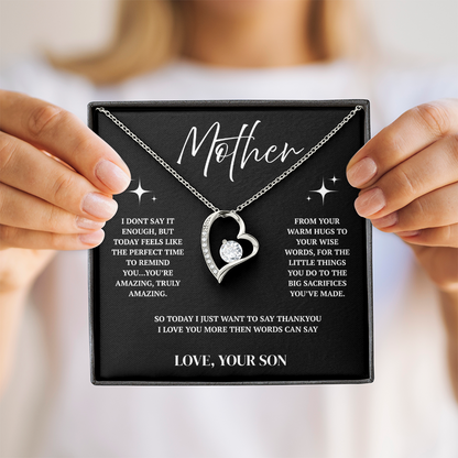Forever Love Necklace - To Mom New Design 1.2