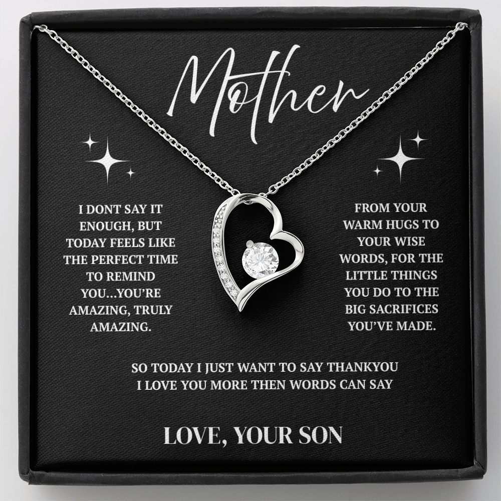 Forever Love Necklace - To Mom New Design 1.2