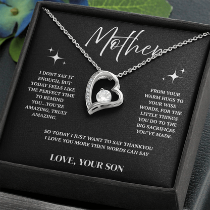 Forever Love Necklace - To Mom New Design 1.2