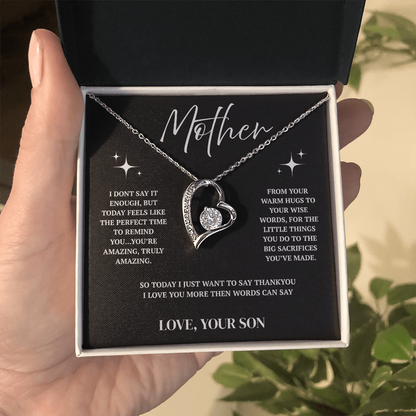 Forever Love Necklace - To Mom New Design 1.2