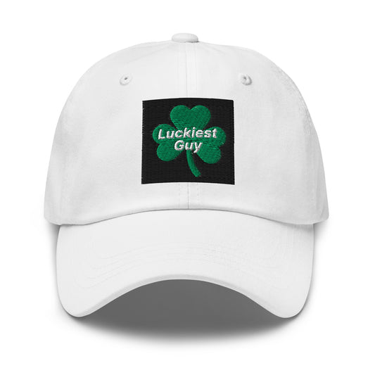 Classic Dad Hat - "Luckiest Guy"