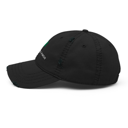 Distressed Dad Cap - "Too Cute To Pinch"